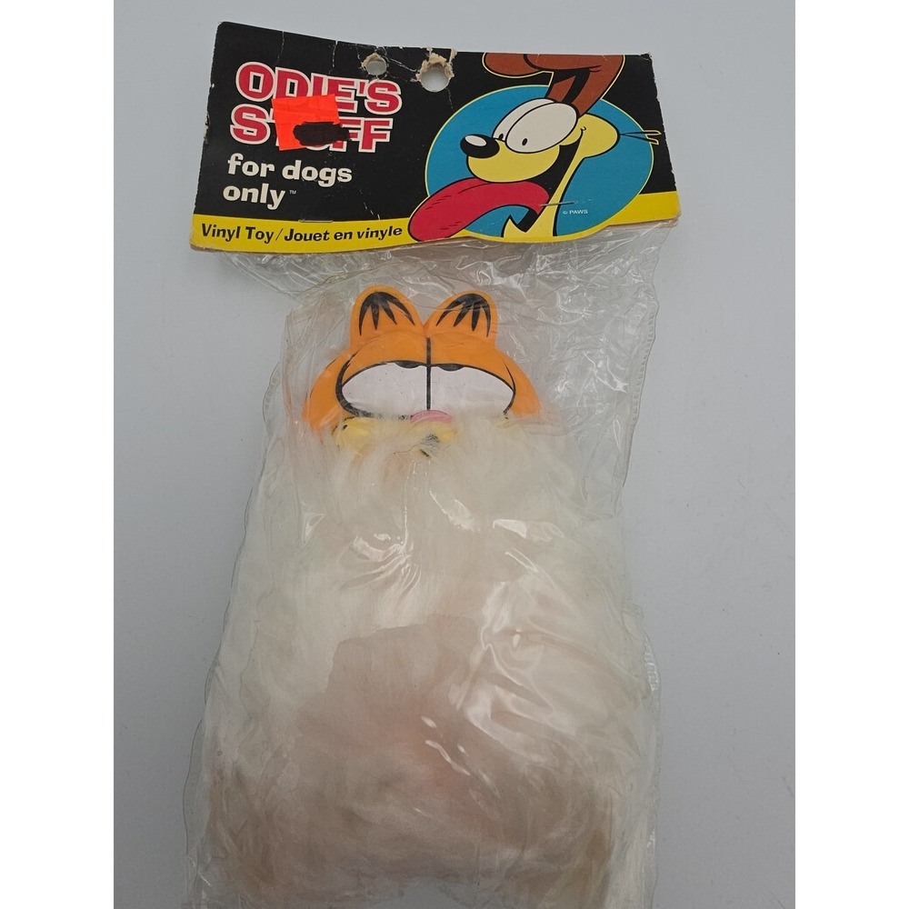Garfiled NOS vintage original Oldie's Stuff Dog Chew Toy Collectible